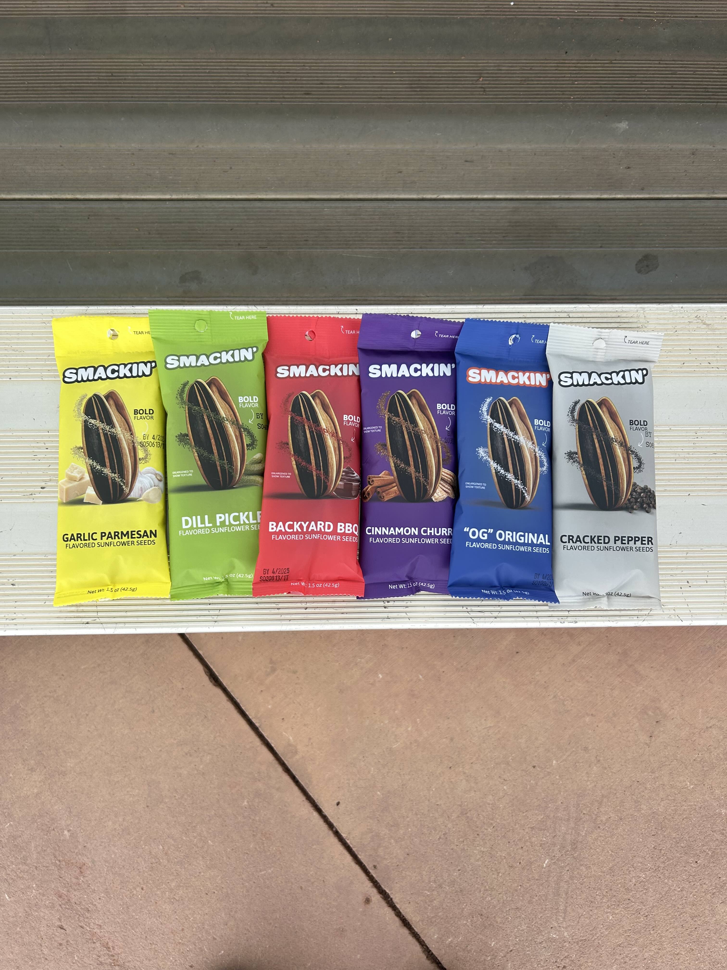 The Difference Between SMACKIN’s 7 Flavors of Sunflower Seeds