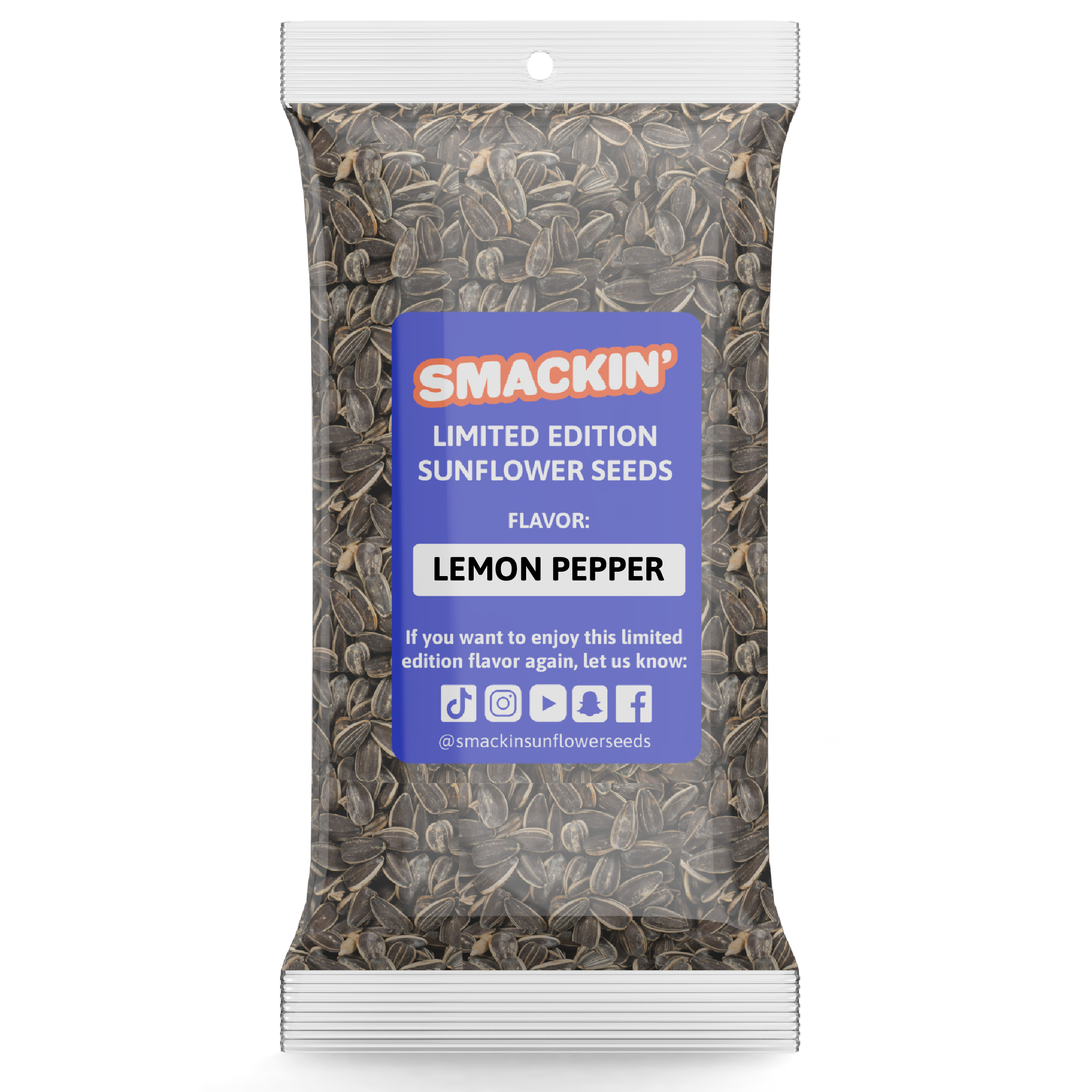 Lemon Pepper Sunflower Seeds Limited Drop