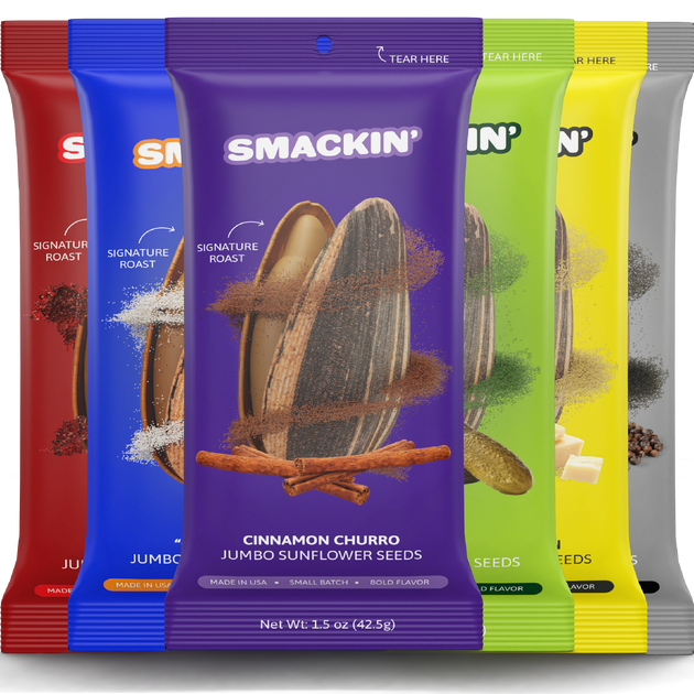 The Best Sunflower Seed Flavors SMACKIN' Sunflower Seeds