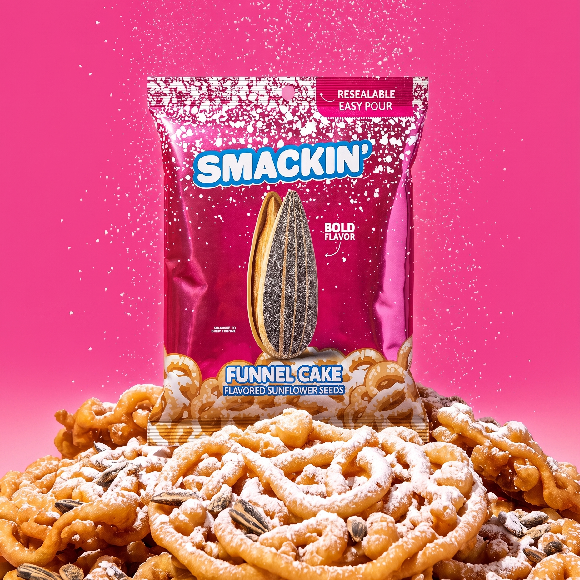 SMACKIN' Variety Pack 6 Free Funnel Cake Bags product image