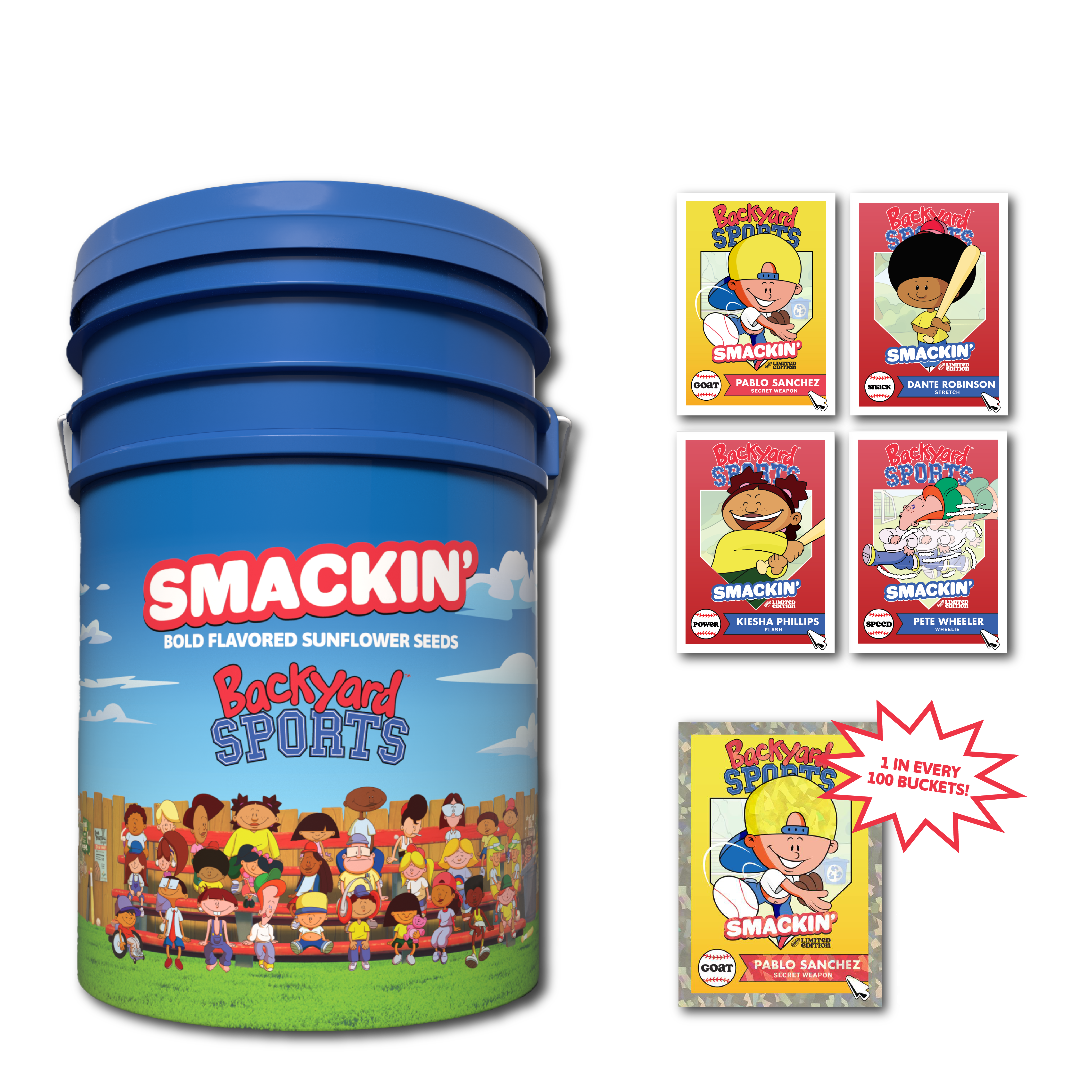 SMACKIN' x BACKYARD SPORTS BUCKET