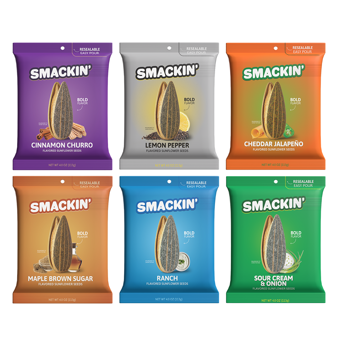 Deluxe 6 Flavors | 6 Resealable Bags