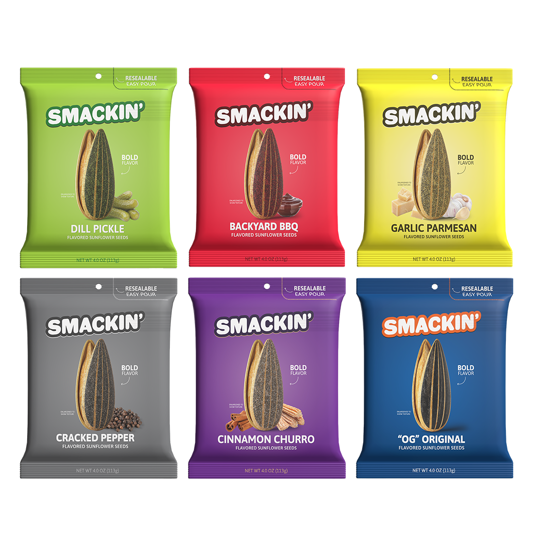 Original 6 Flavors | 6 Resealable Bags