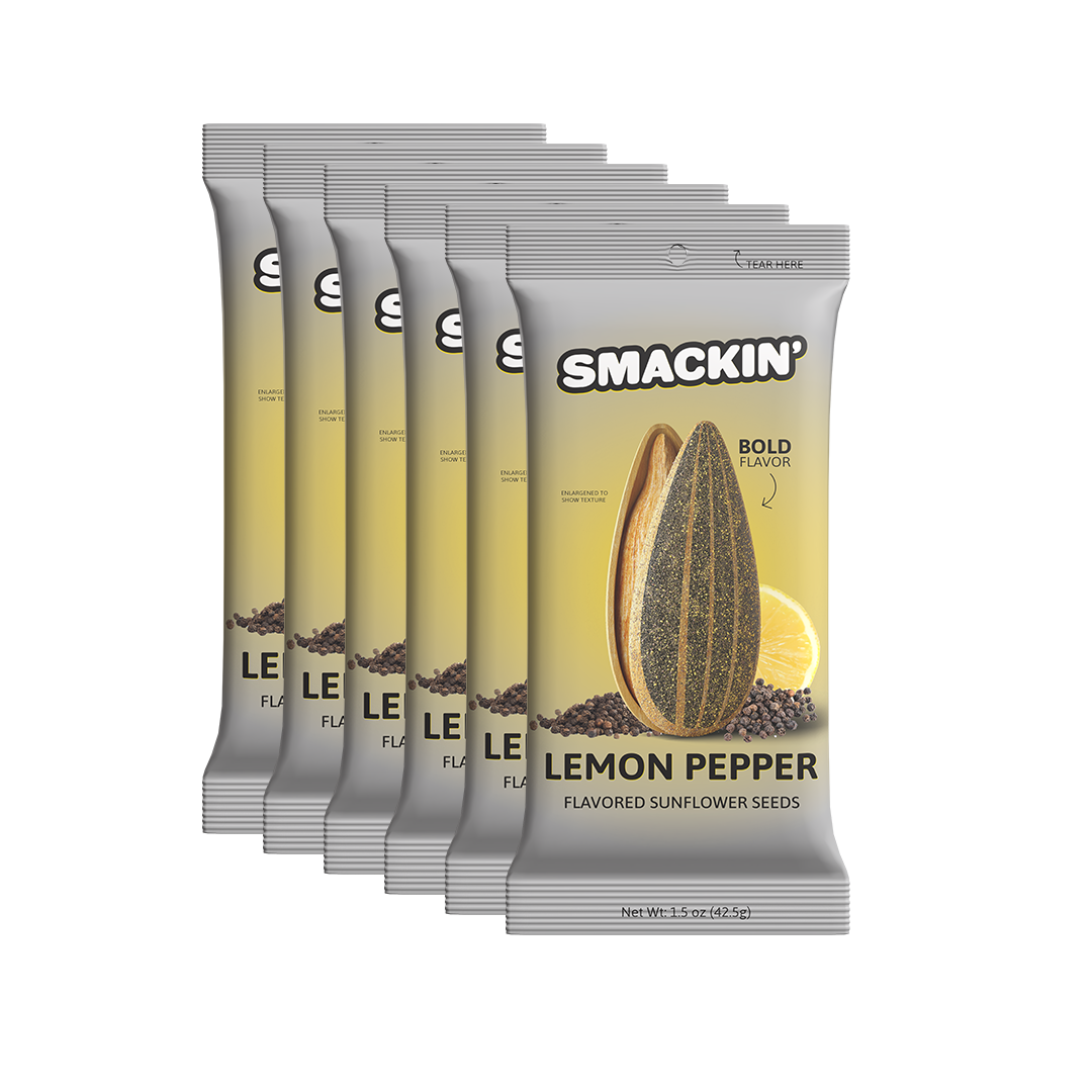 Lemon Pepper | 6 Single Serve Bags