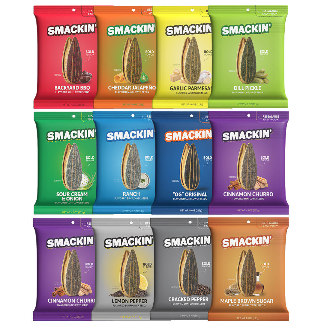 Variety Pack | 12 Large Resealable bags