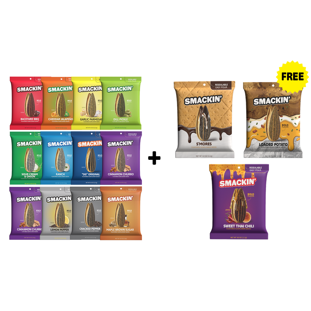 3 FREE Flavor Trio Bags + 12 Bag Variety Pack