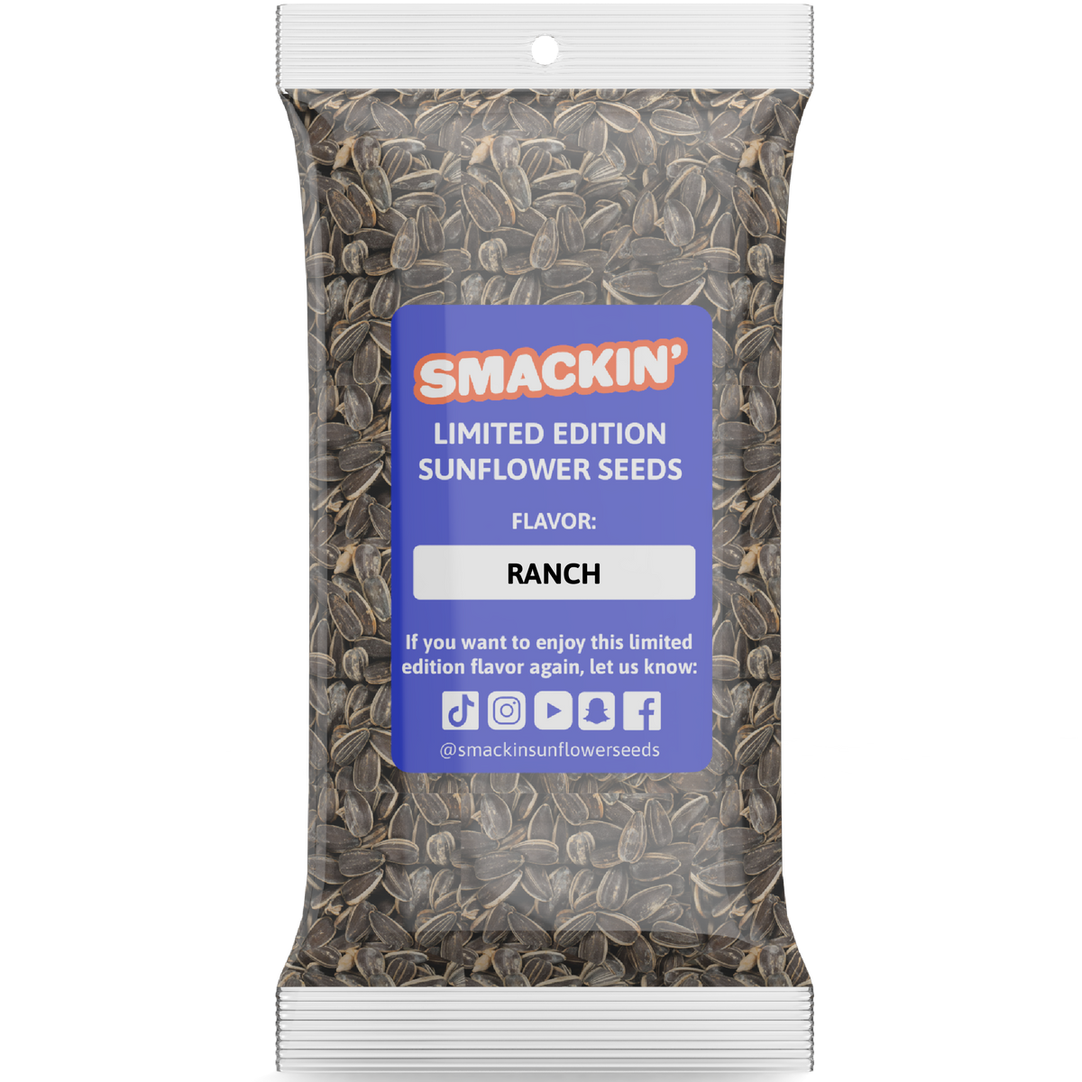 RANCH – SMACKIN' Sunflower Seeds