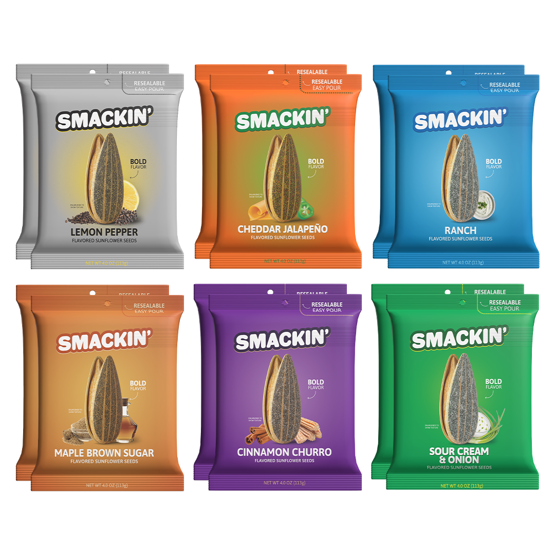 Deluxe 6 Flavors | 6 Resealable Bags Deluxe 6 Flavors | 6 Resealable Bags