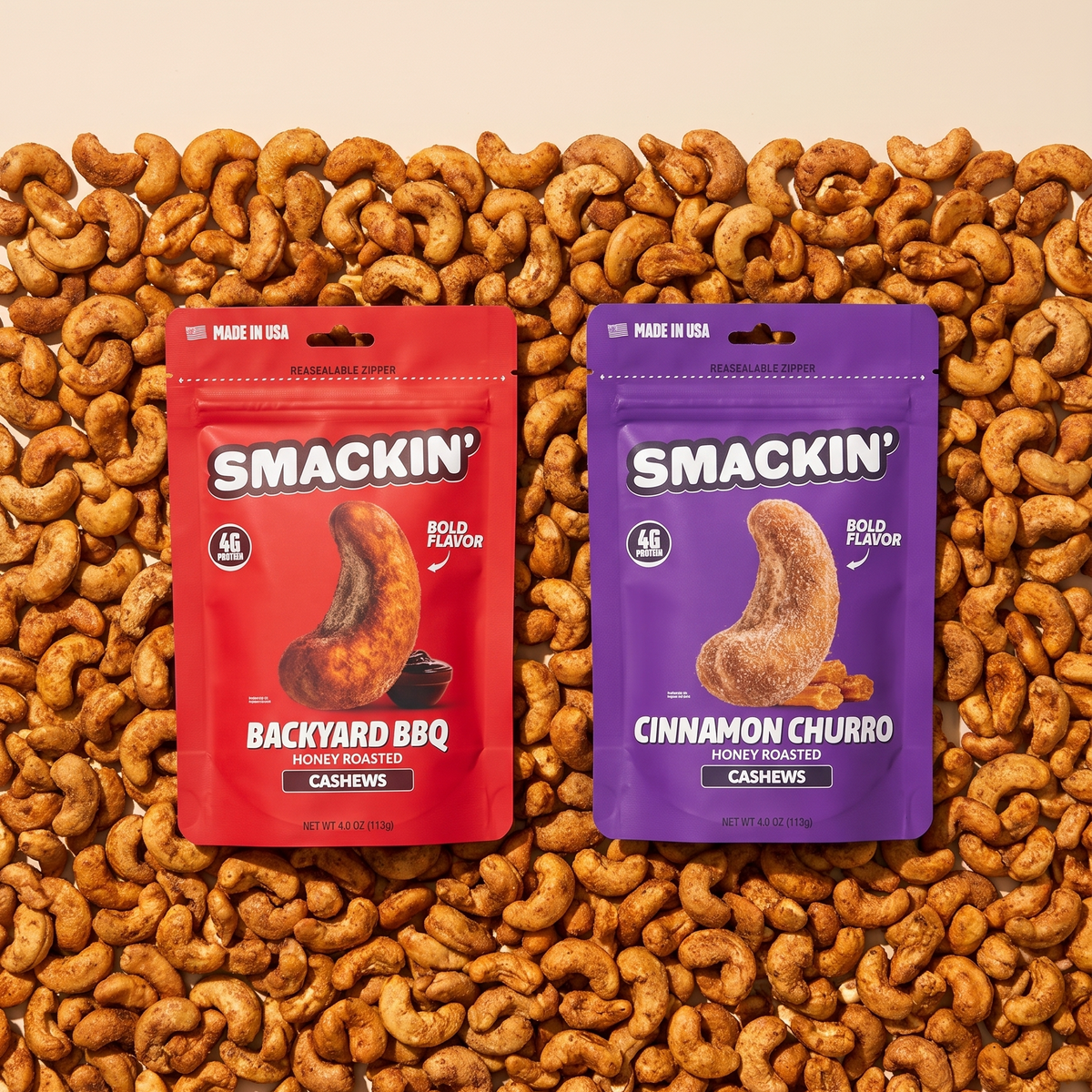 SMACKIN' Flavor Duo Cashews bag product image