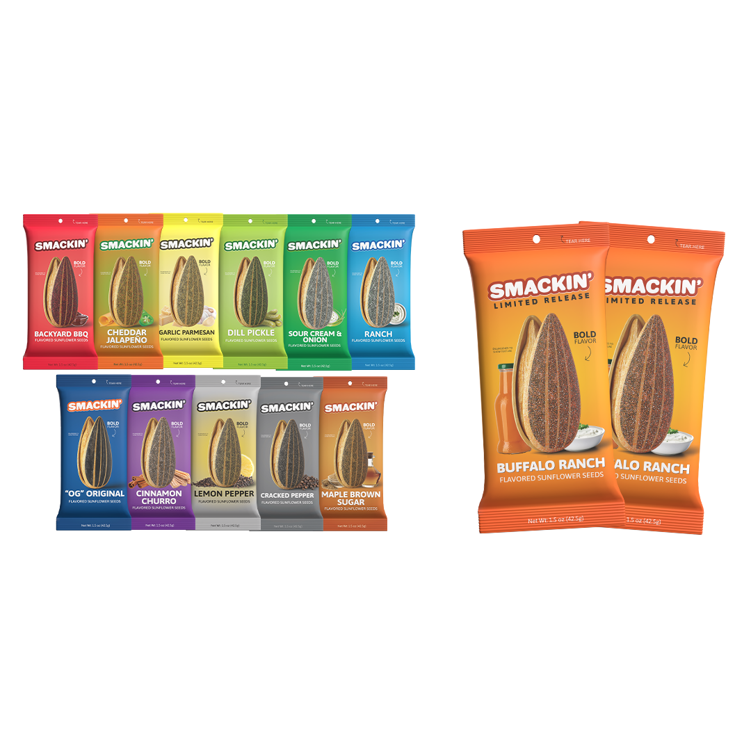 SAMPLER PACK + 2 BAGS OF BUFFALO RANCH