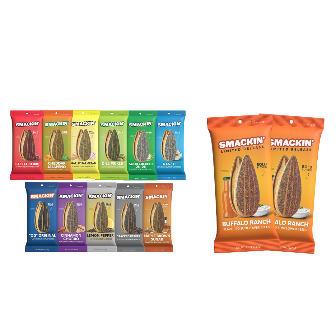 SAMPLER PACK + 2 BAGS OF BUFFALO RANCH
