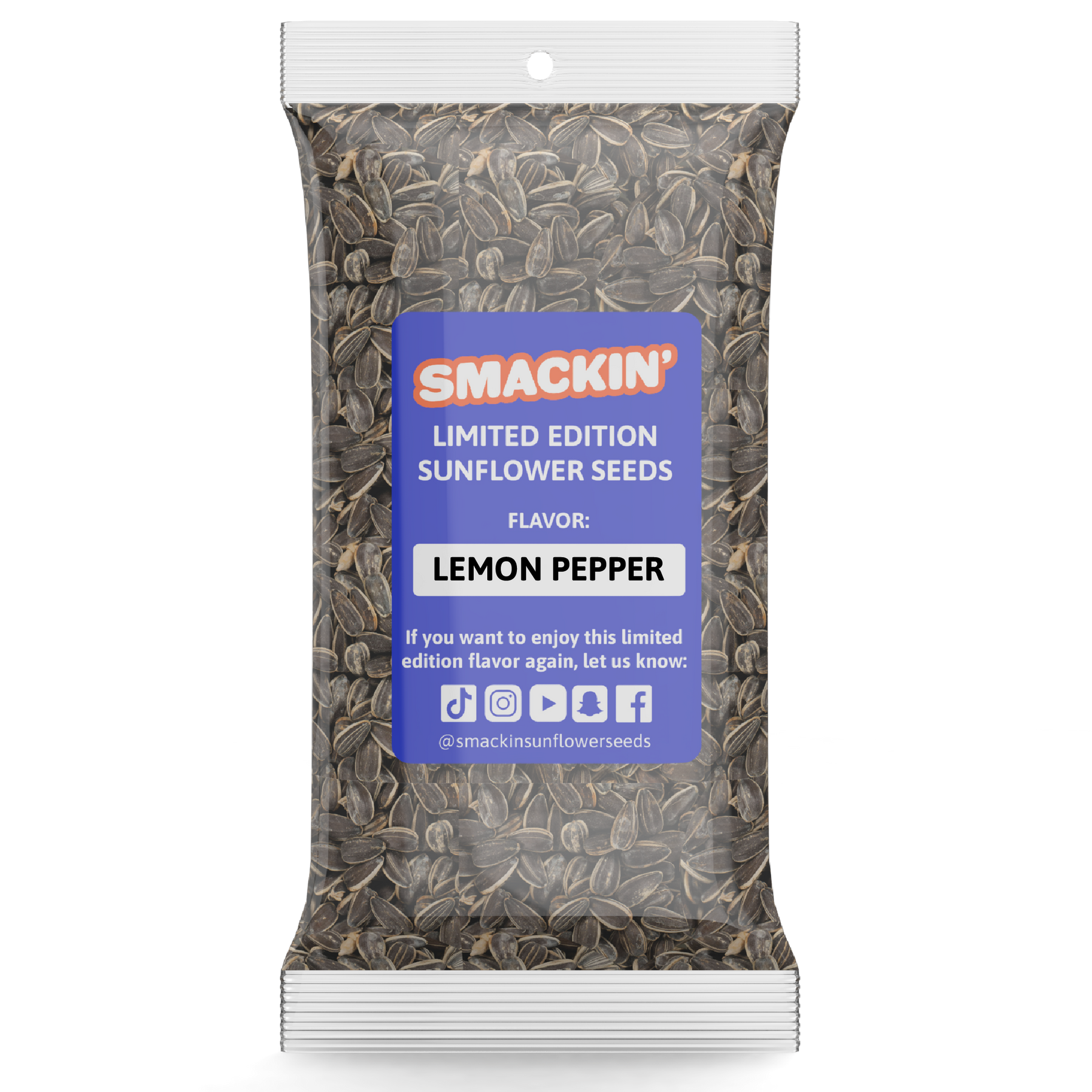LEMON PEPPER SMACKIN' Sunflower Seeds