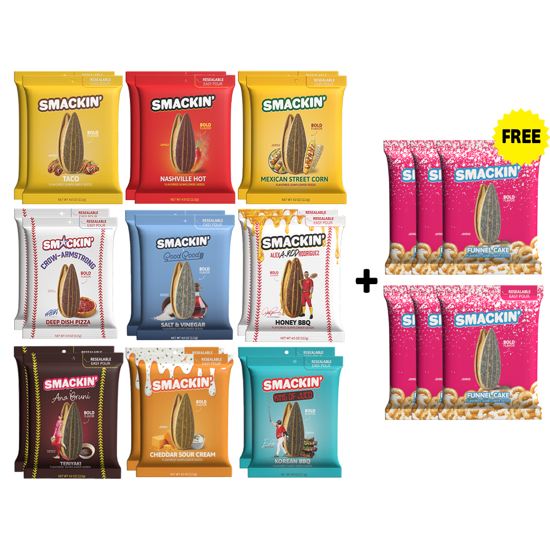 LIMITED EDITION VARIETY PACK + 6 FREE FUNNEL CAKE BAGS