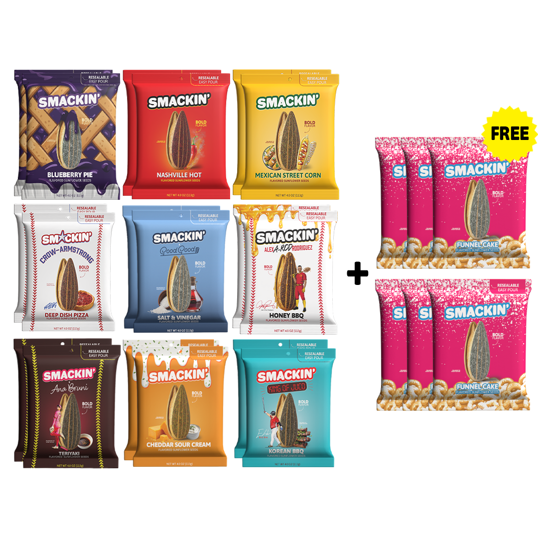 LIMITED EDITION VARIETY PACK + 6 FREE FUNNEL CAKE BAGS