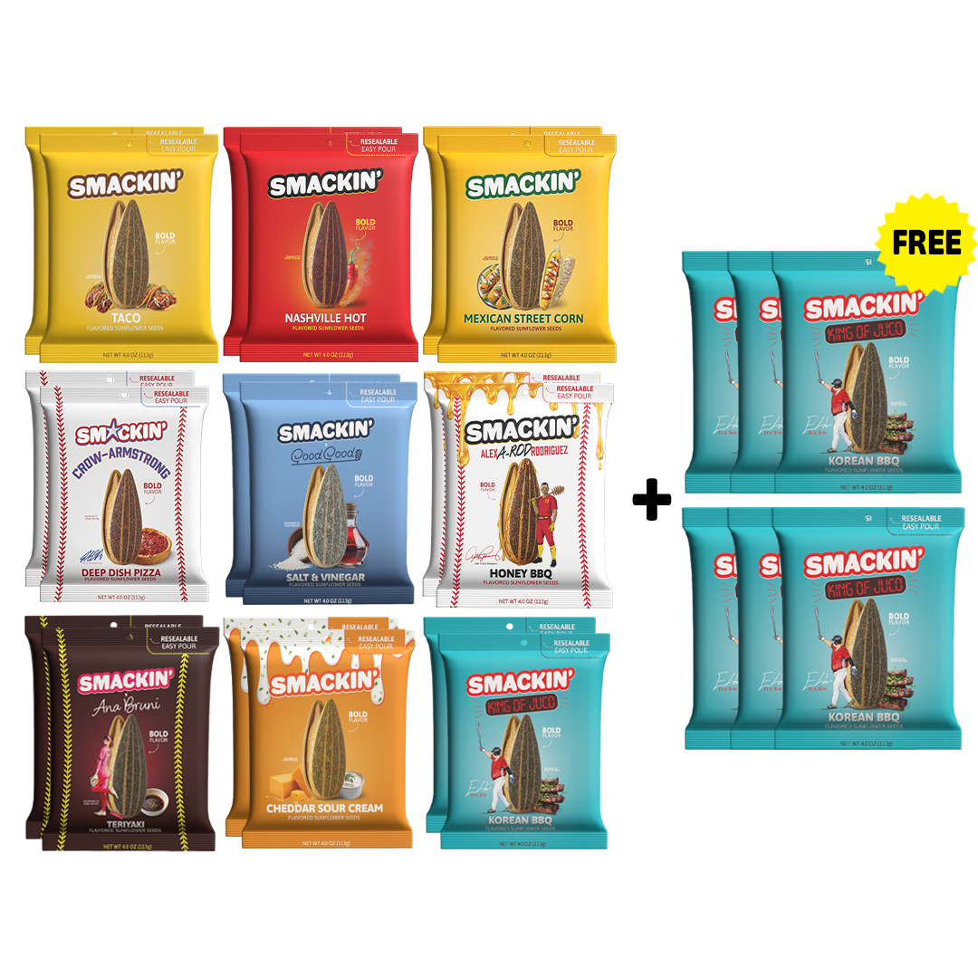 LIMITED EDITION VARIETY PACK + 6 FREE KOREAN BBQ BAGS