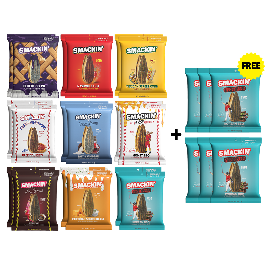 LIMITED EDITION VARIETY PACK + 6 FREE KOREAN BBQ BAGS