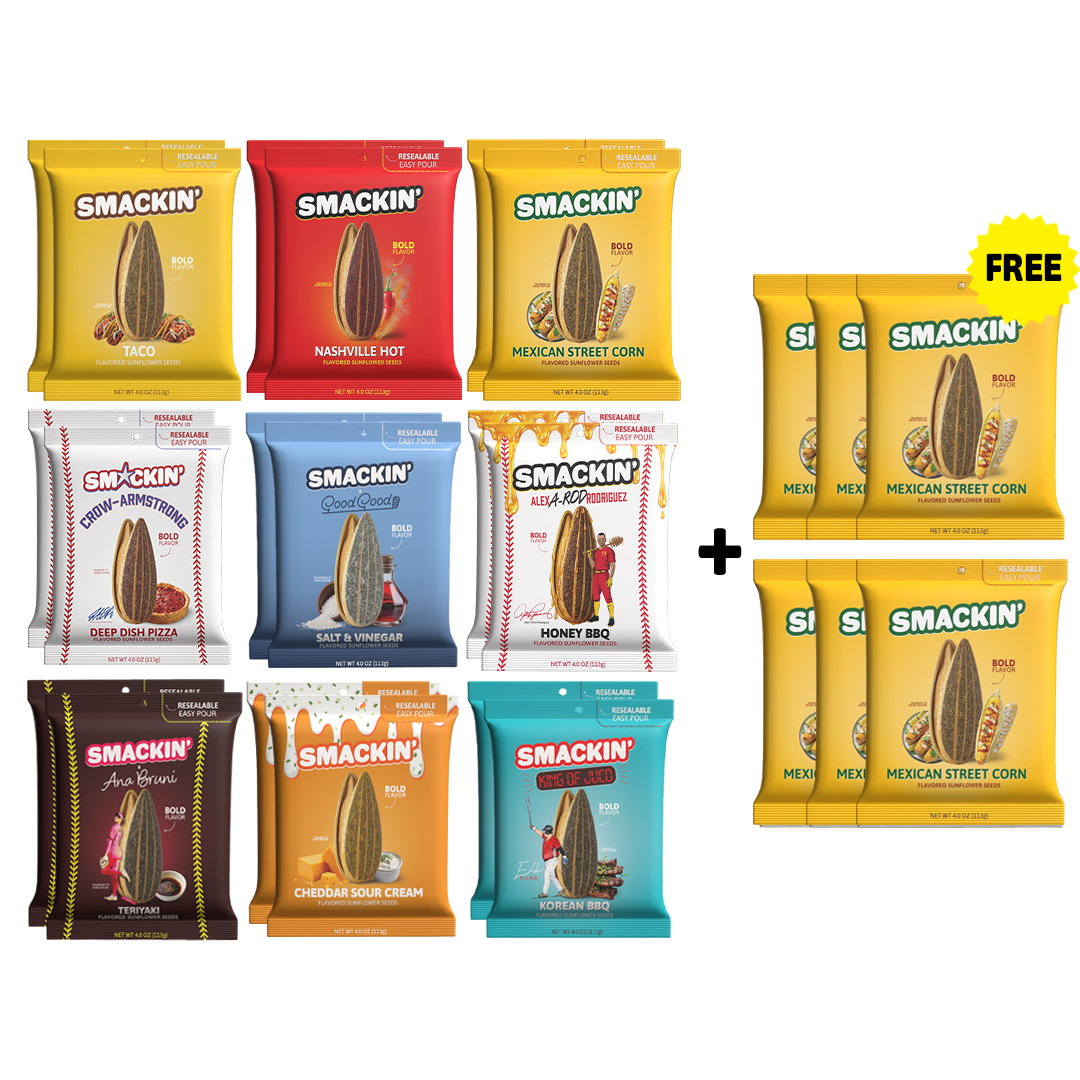 LIMITED EDITION VARIETY PACK + 6 FREE MEXICAN STREET CORN BAGS