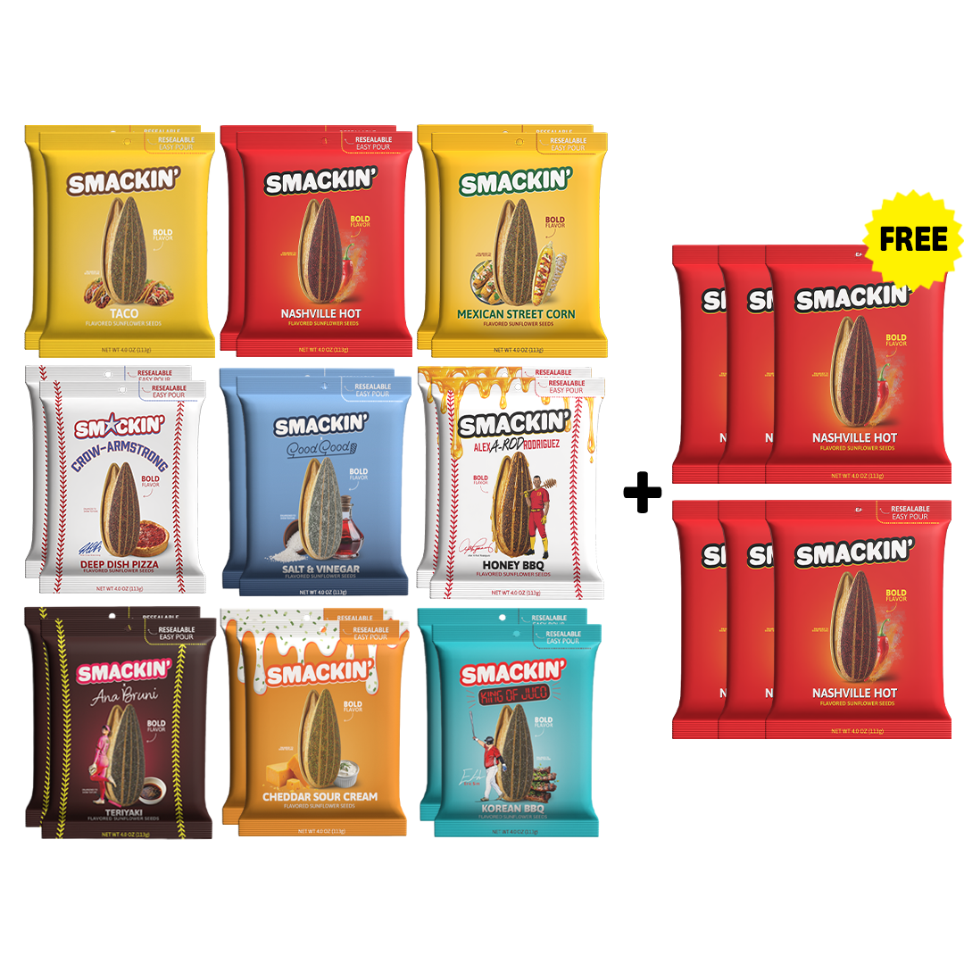 LIMITED EDITION VARIETY PACK + 6 FREE NASHVILLE BAGS