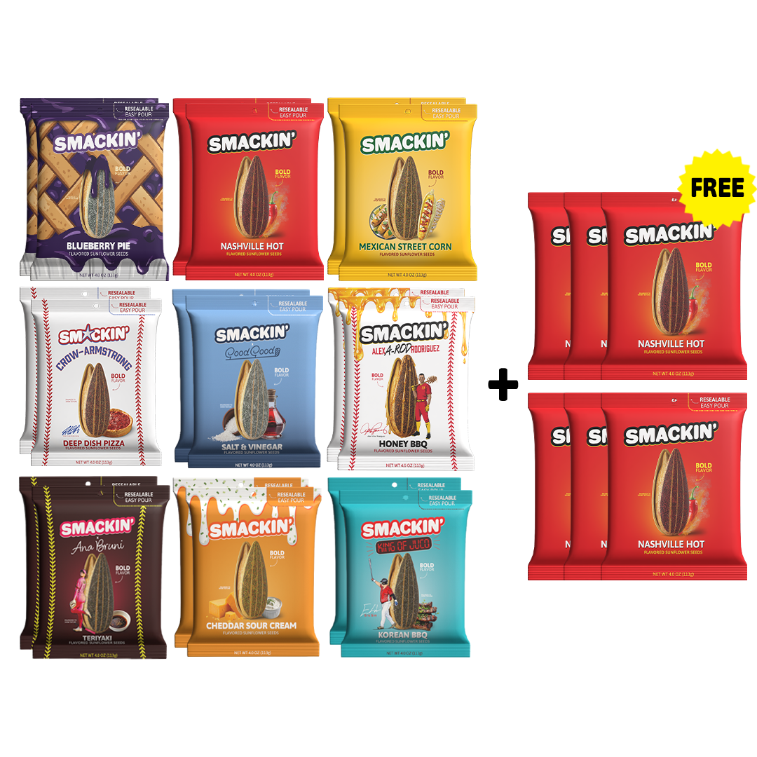 LIMITED EDITION VARIETY PACK + 6 FREE NASHVILLE HOT BAGS