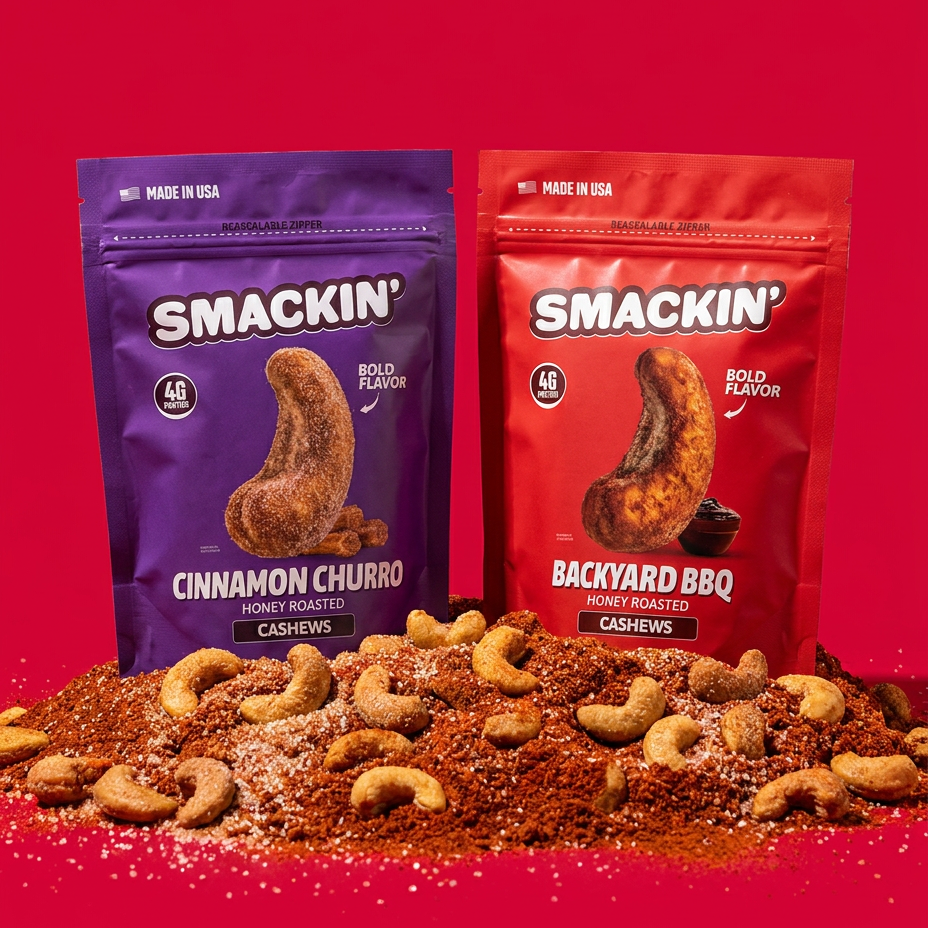 SMACKIN' Flavor Duo Cashews bag product image