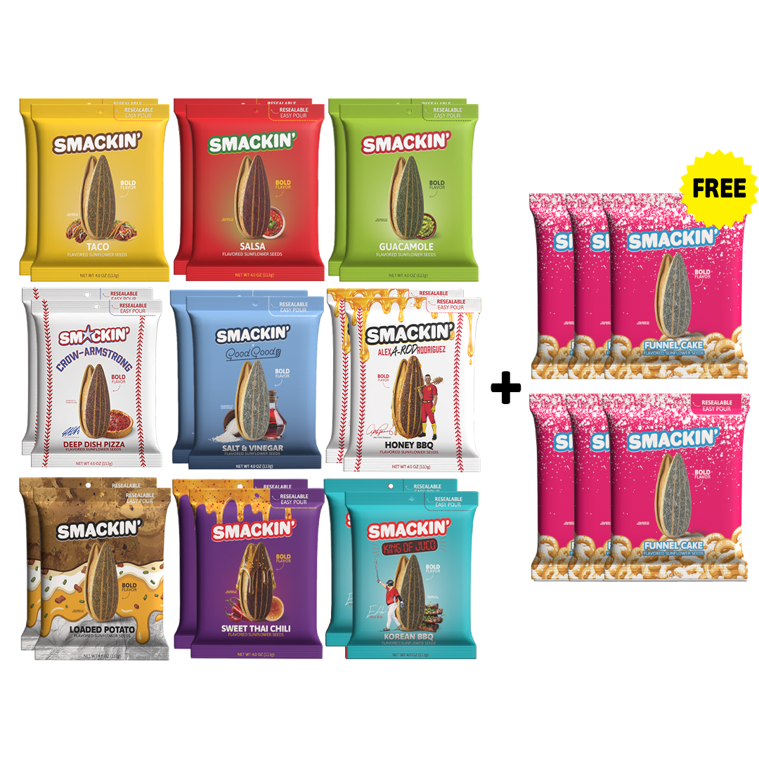 LIMITED EDITION VARIETY PACK + 6 FREE FUNNEL CAKE BAGS