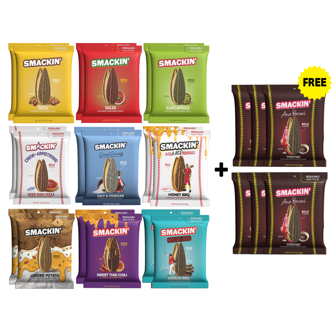 LIMITED EDITION VARIETY PACK + 6 FREE TERIYAKI BAGS