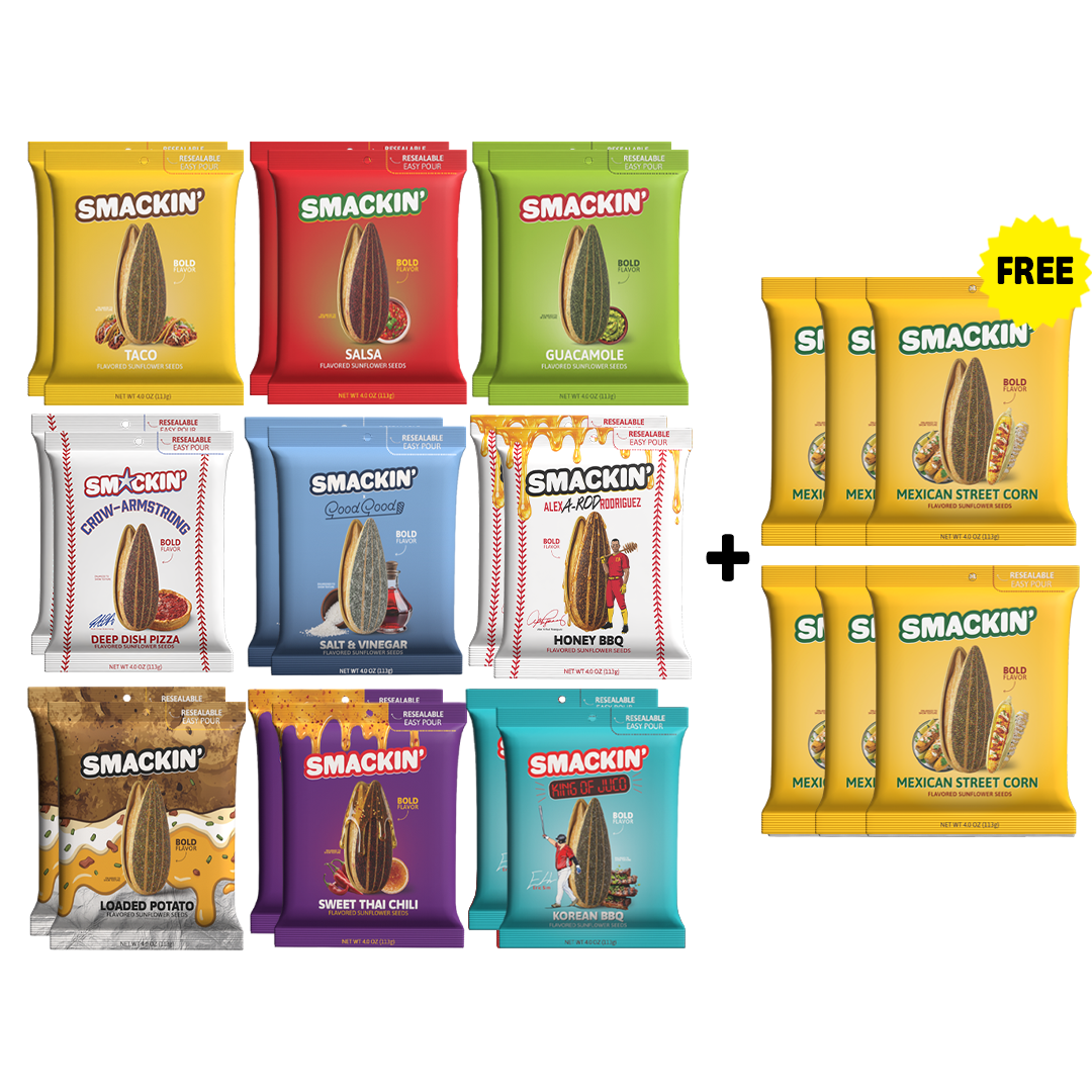 LIMITED EDITION VARIETY PACK + 6 FREE MEXICAN STREET CORN BAGS