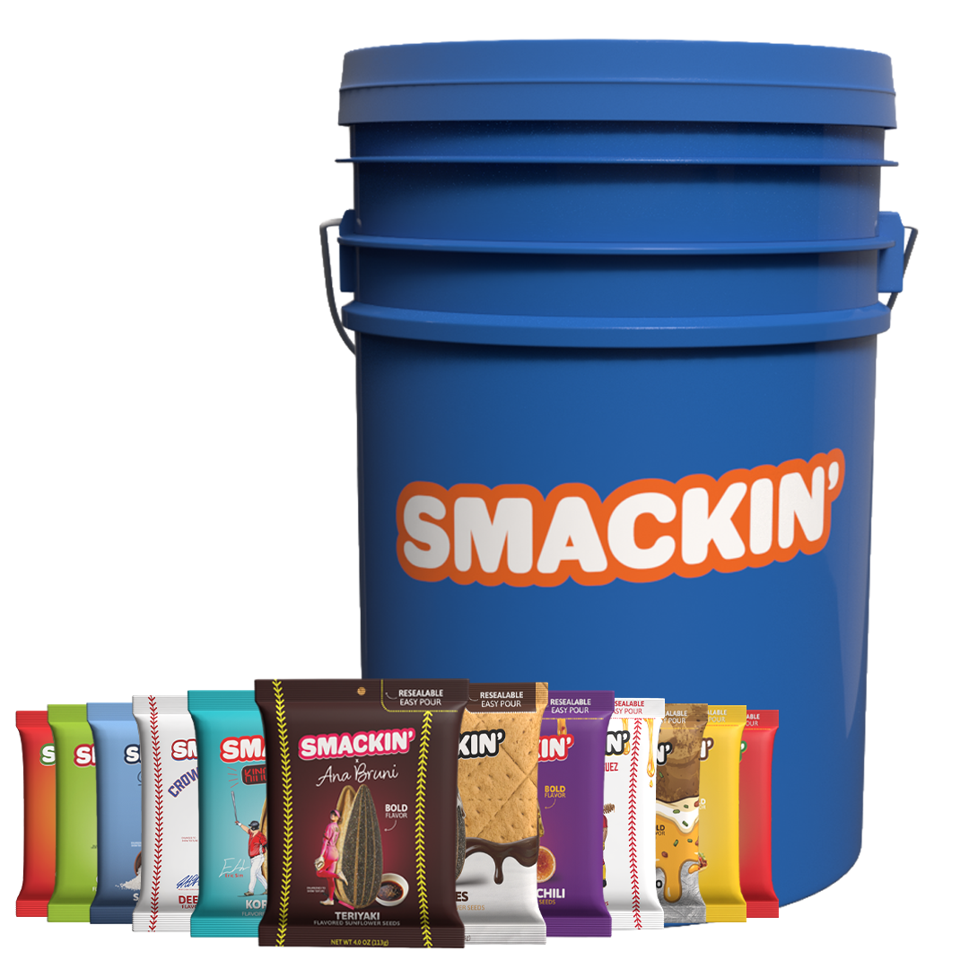 SMACKIN' Limited Edition flavored sunflower seeds bucket product image
