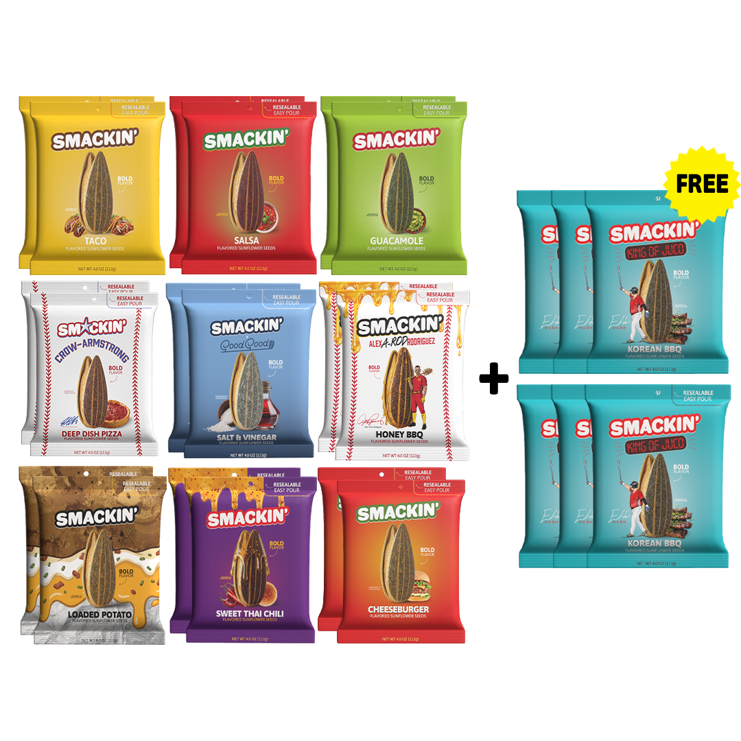 LIMITED EDITION VARIETY PACK + 6 FREE KOREAN BBQ BAGS