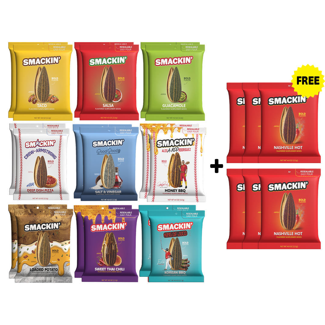 LIMITED EDITION VARIETY PACK + 6 FREE NASHVILLE HOT BAGS