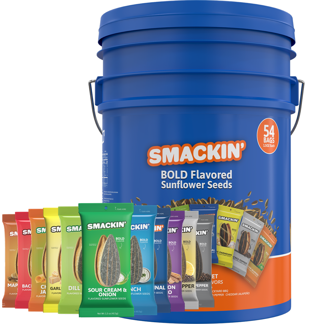 SMACKIN' BUCKET | 54 Single Serve Bags