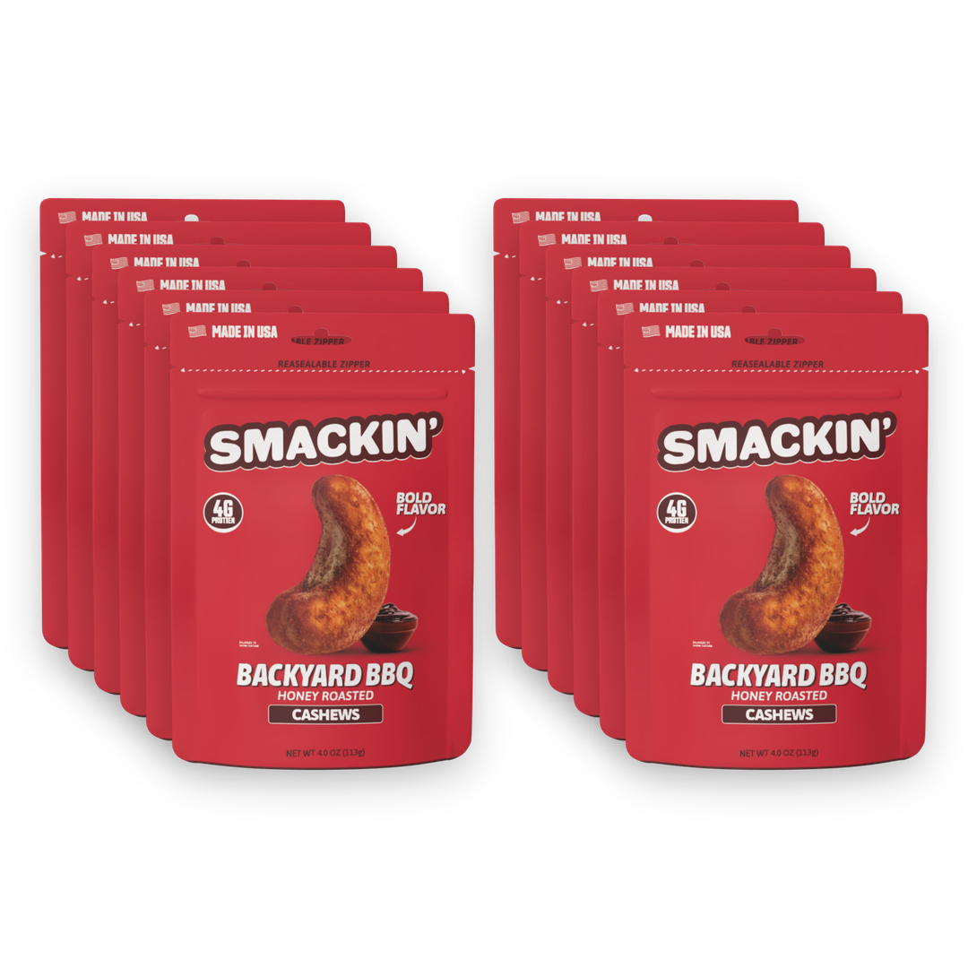 SMACKIN' Backyard BBQ Cashews bag product image